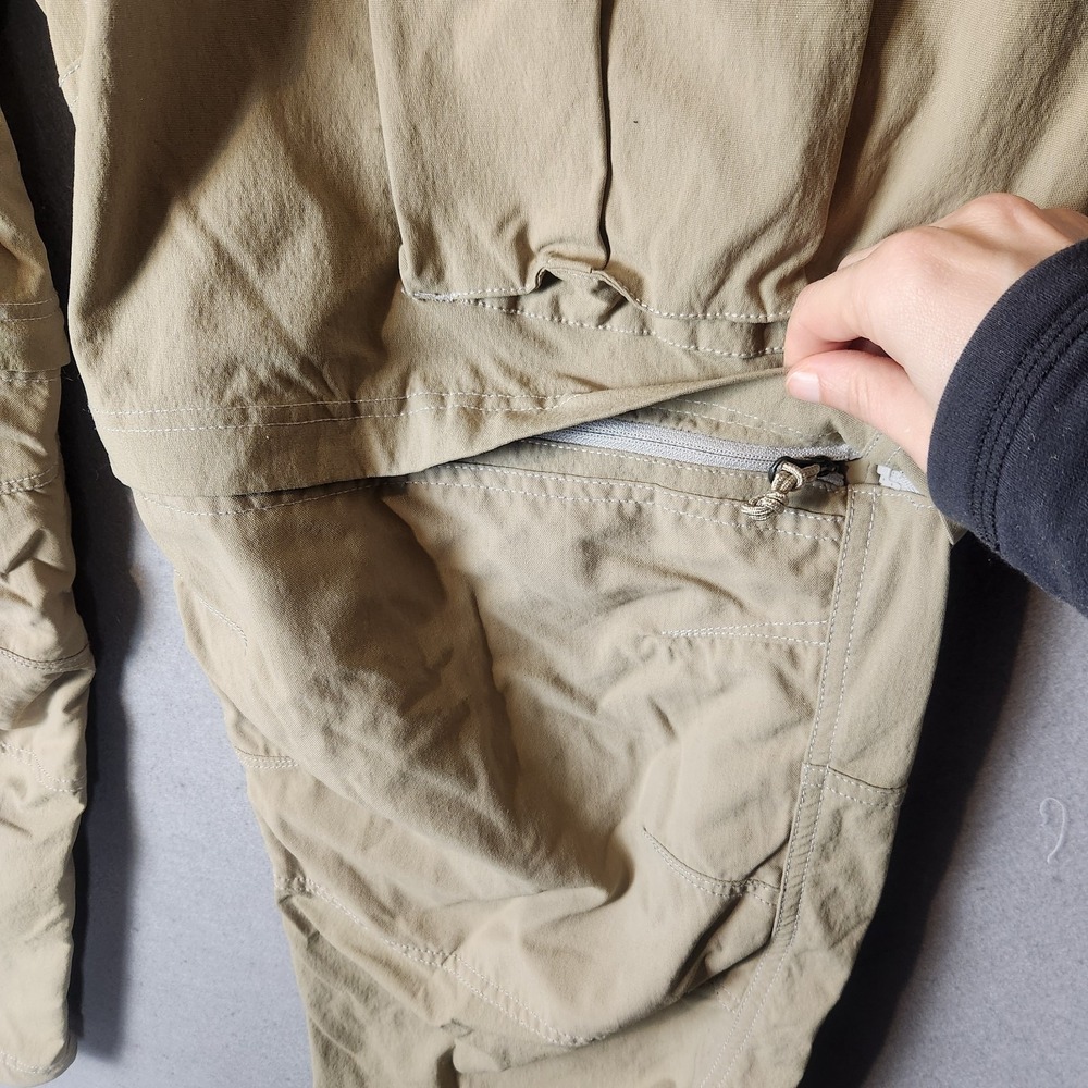 Nike ACG Smith Summit Convertible Cargo‎ Pants Men's XL Khaki Beige Baggy - Picture 4 of 11